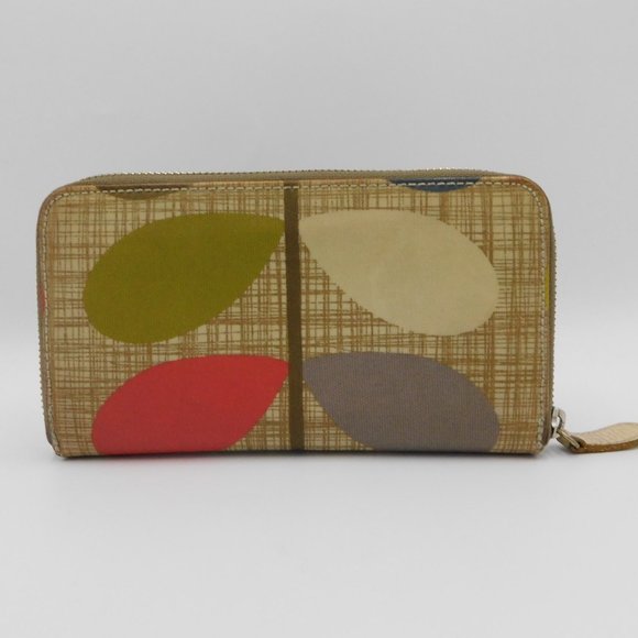 Orla Kiely Bags Orla Kiely Classic Multi Stem Print Zip Wallet